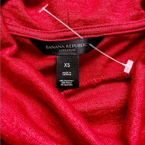NEW Banana Republic LuxeSpun Cowlneck Top - Picture 3 of 4